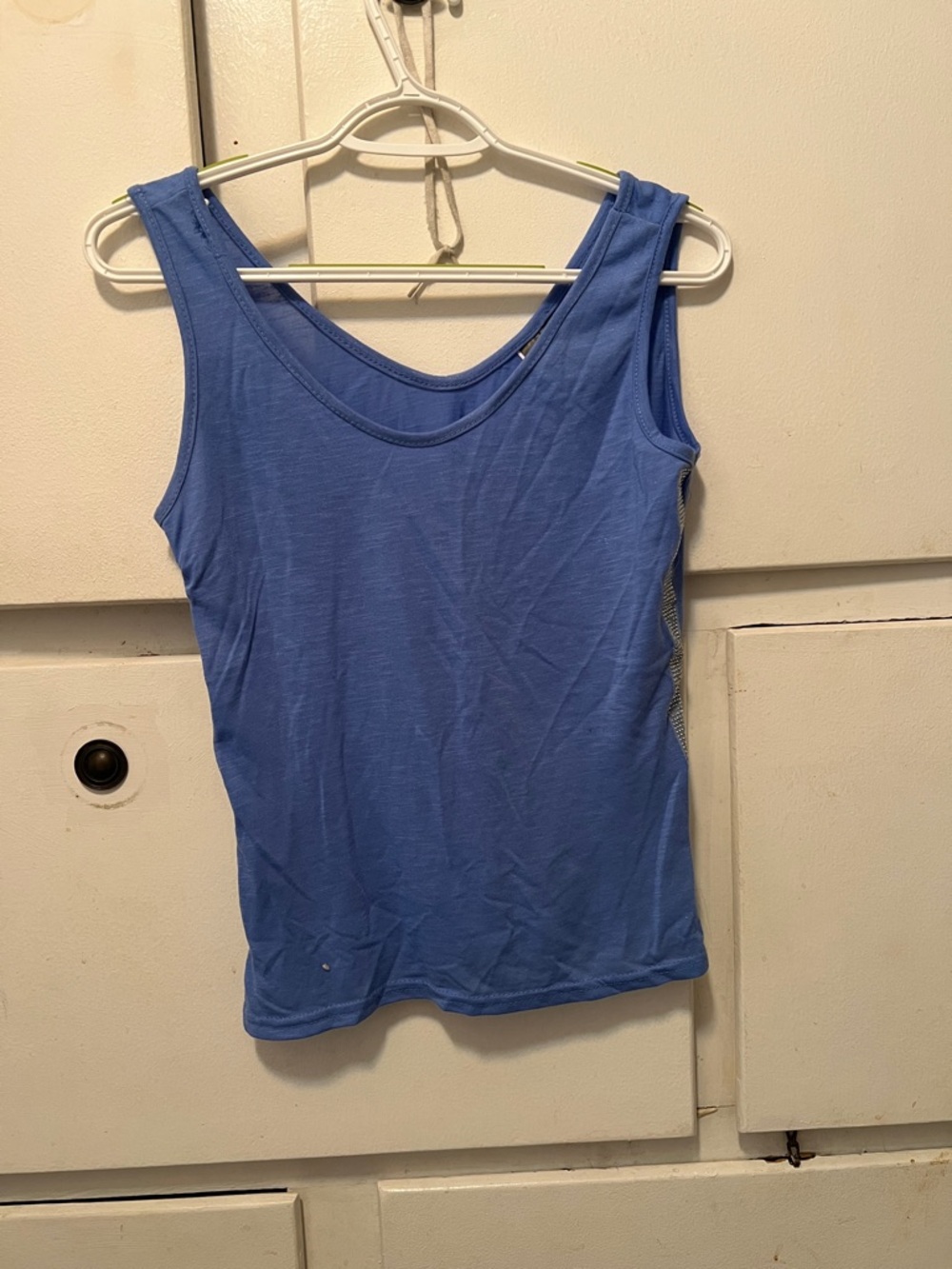 Everyday Scoop Neck Tank Top in Periwinkle Blue